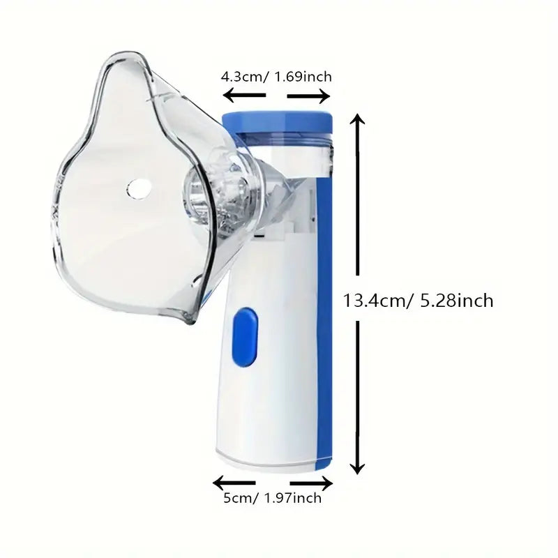 Portable Handheld Ultrasonic Nebulize Inhaler Respirator Mesh Asthma Travel