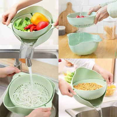 Bowl with Basket 2-in-1