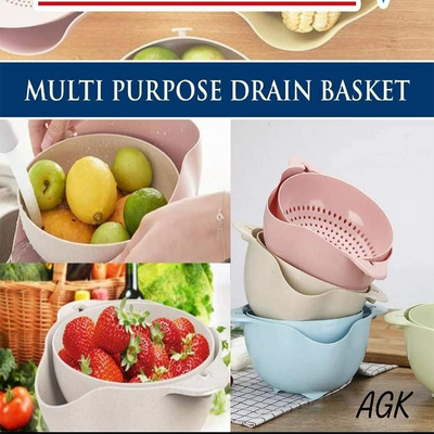 Bowl with Basket 2-in-1