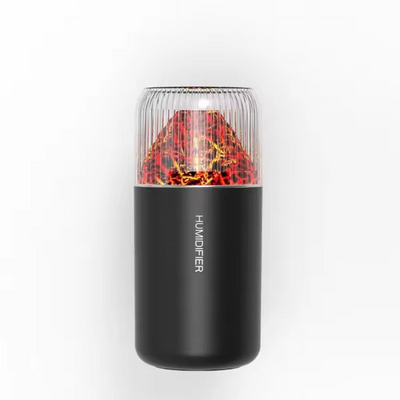 Volcano Shaped USB operated Humidifier with lights with free 10ml fragrance