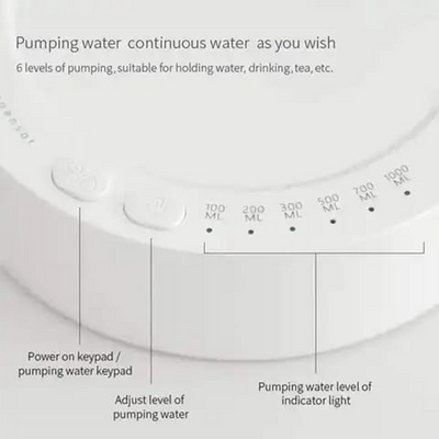 Household Portable Drinking Water Pump Bucket Water Absorption Device Intelligent Automatic Drinking Water Pump